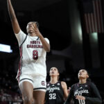 Joyce Edwards' Electrifying 28-Point Surge Sparks No. 3 South Carolina's Stunning 71-56 Upset Over Texas A&M!