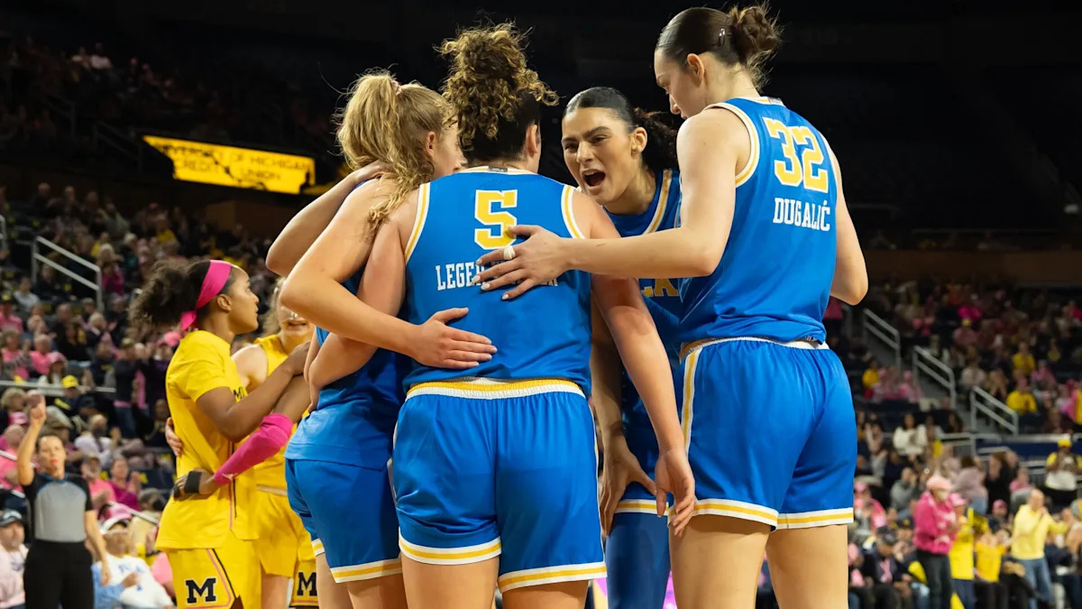 Lauren Betts' clutch performance pushes No. 2 UCLA past No. 8 Michigan in nail-biter, shaking up Big Ten race standings.