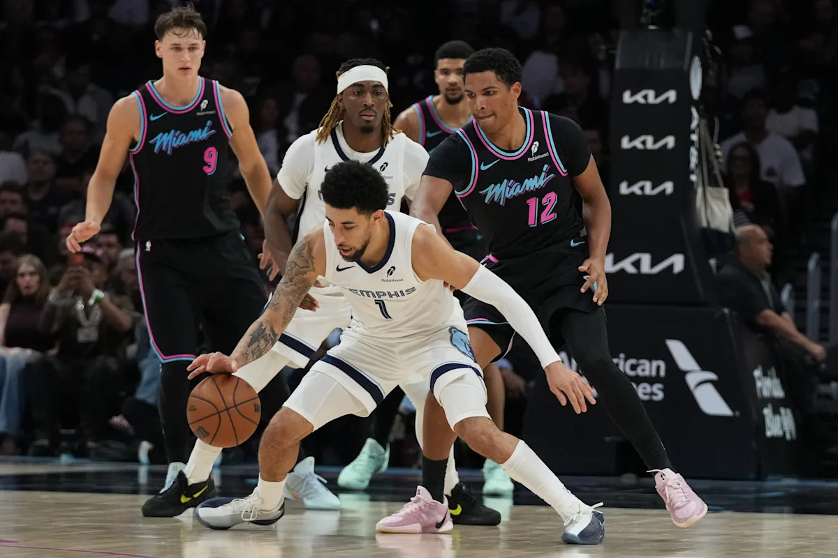 NBA Drama Unfolds: Scotty Pippen Jr. and Myron Gardner Hit with $35,000 Fines After Heated Grizzlies-Heat Clash
