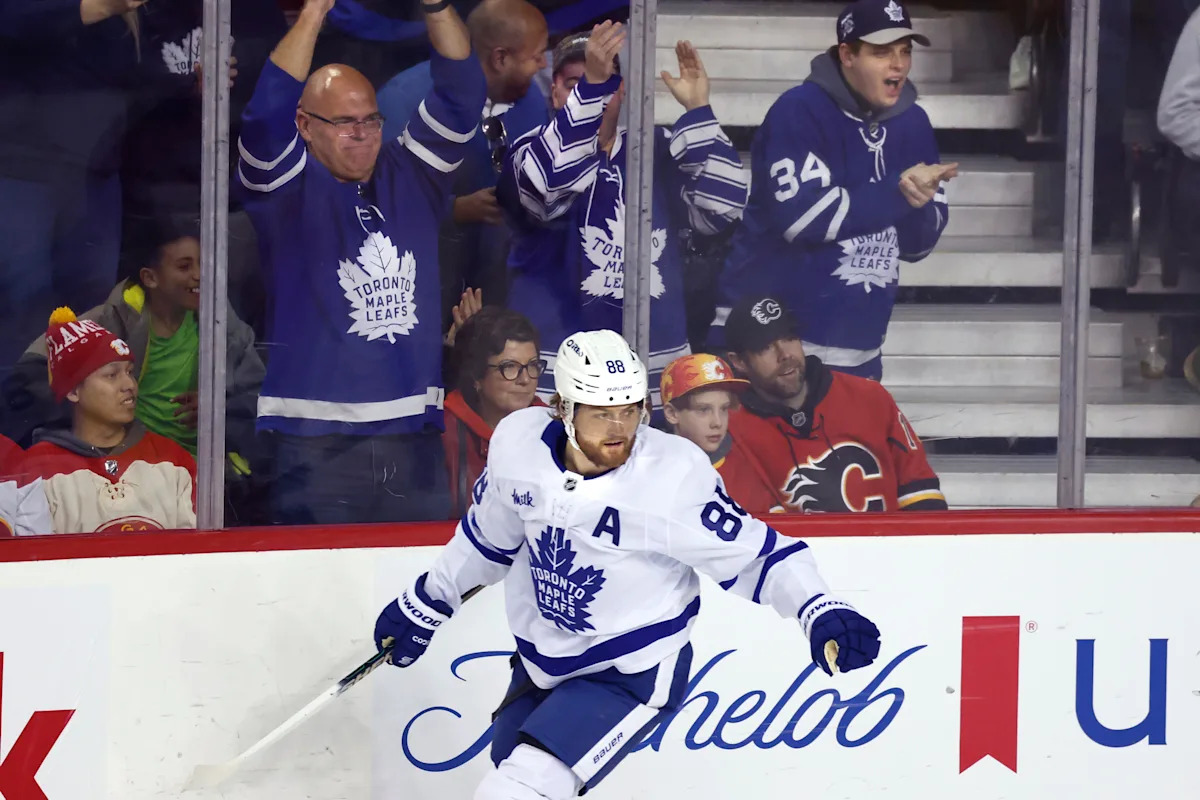 Nylander's Game-Winning Performance Stuns Flames in Thrilling 4-2 Maple Leafs Victory
