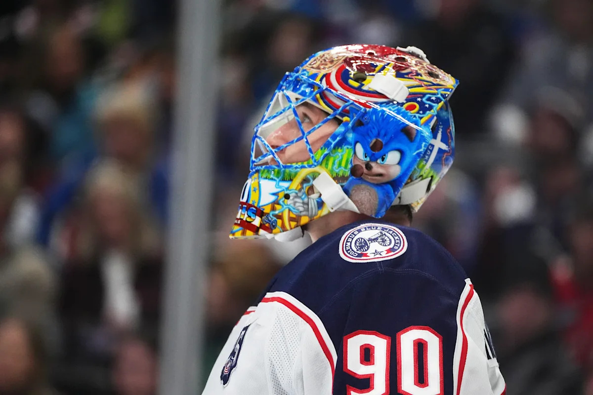 Olivier’s Double Strike and Merzlikins’ Shutout Ignite Blue Jackets in Stunning Devils Upset