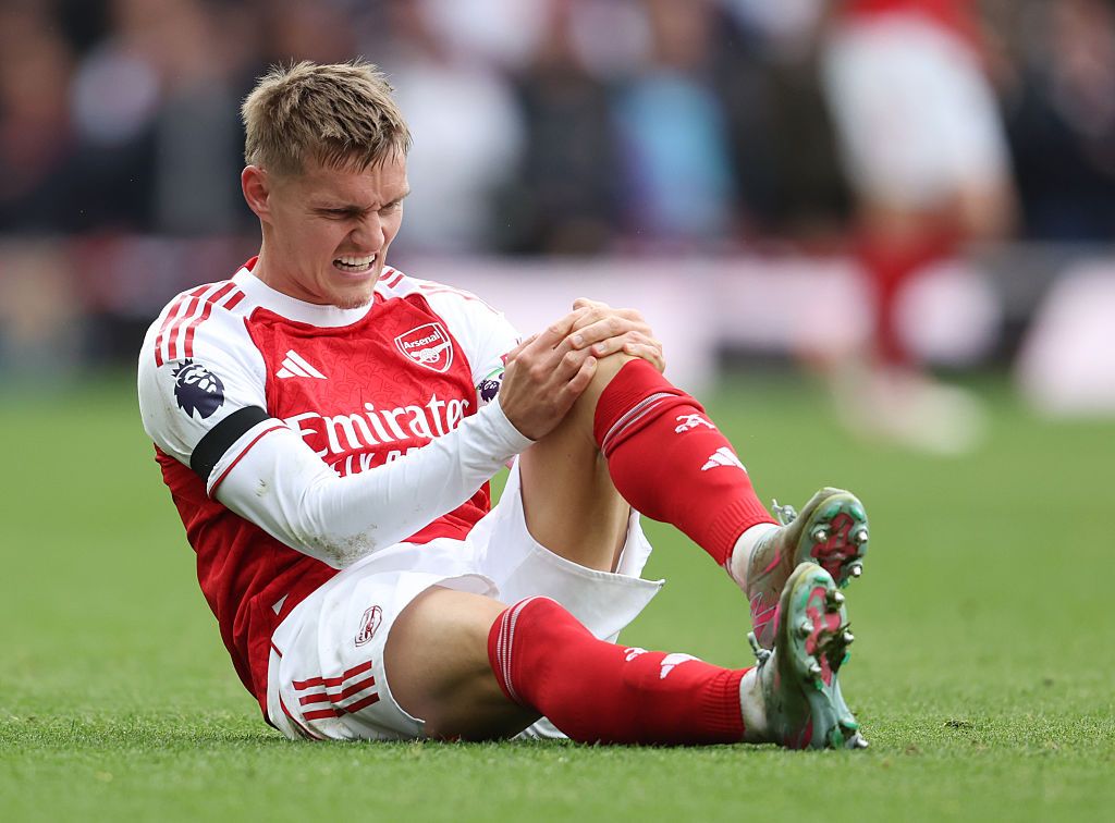 Shocking Twist: Is Arsenal Captain Martin Odegaard Facing a Last-Minute Injury Setback This Weekend?