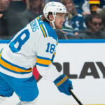 Blues’ Jordan Kyrou Sparks Trade Buzz as Islanders Eye Blockbuster Move; GM Armstrong Targets Game-Changing Prospects