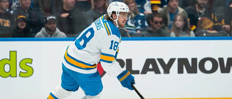 Blues’ Jordan Kyrou Sparks Trade Buzz as Islanders Eye Blockbuster Move; GM Armstrong Targets Game-Changing Prospects