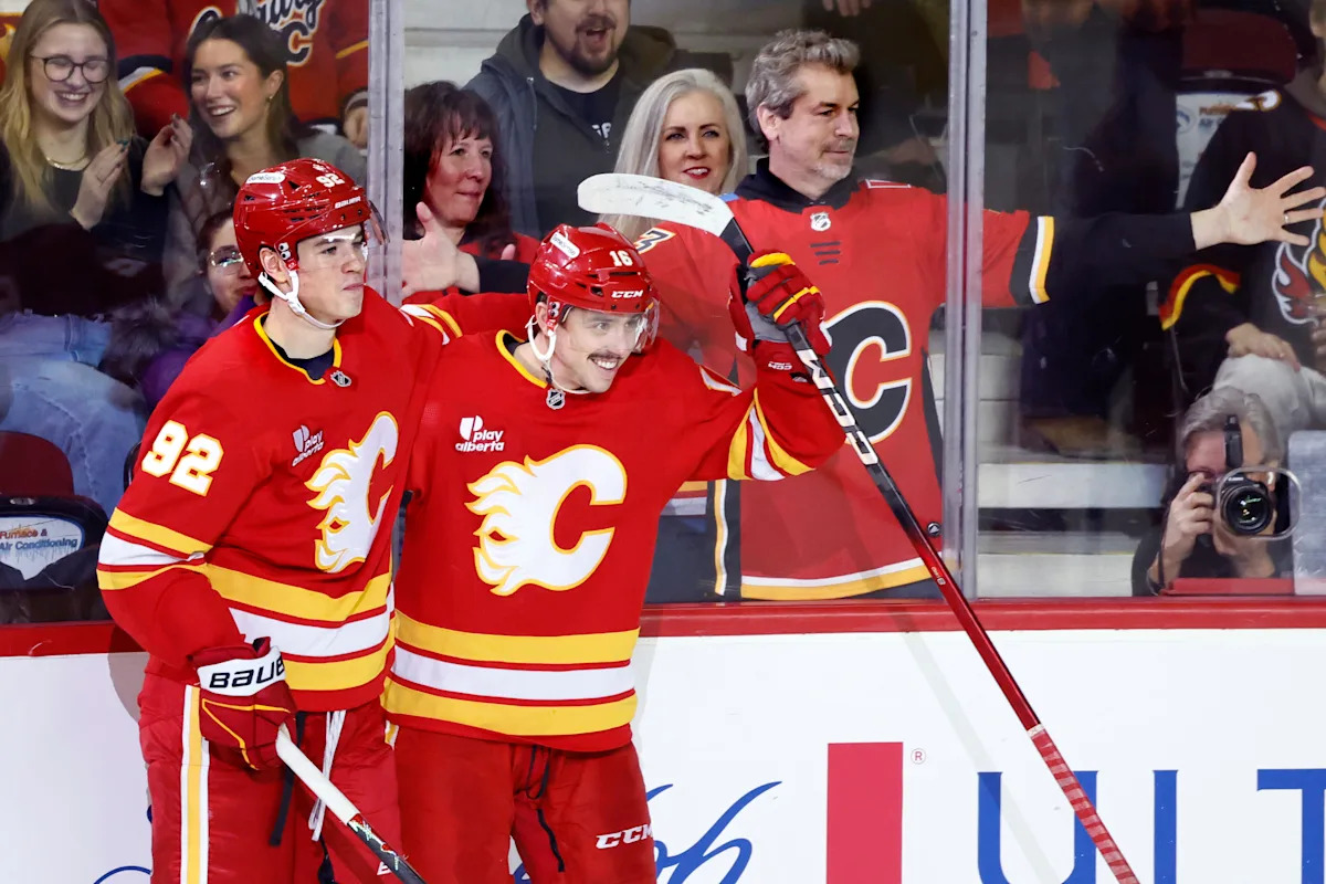 Flames Unleash Scorching Attack: Canucks Left Reeling in 7-3 Rout