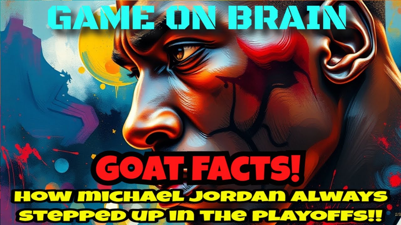 How Michael Jordan Stepped Up His Game In The Playoffs More Than Any Player In NBA History. GOAT ish