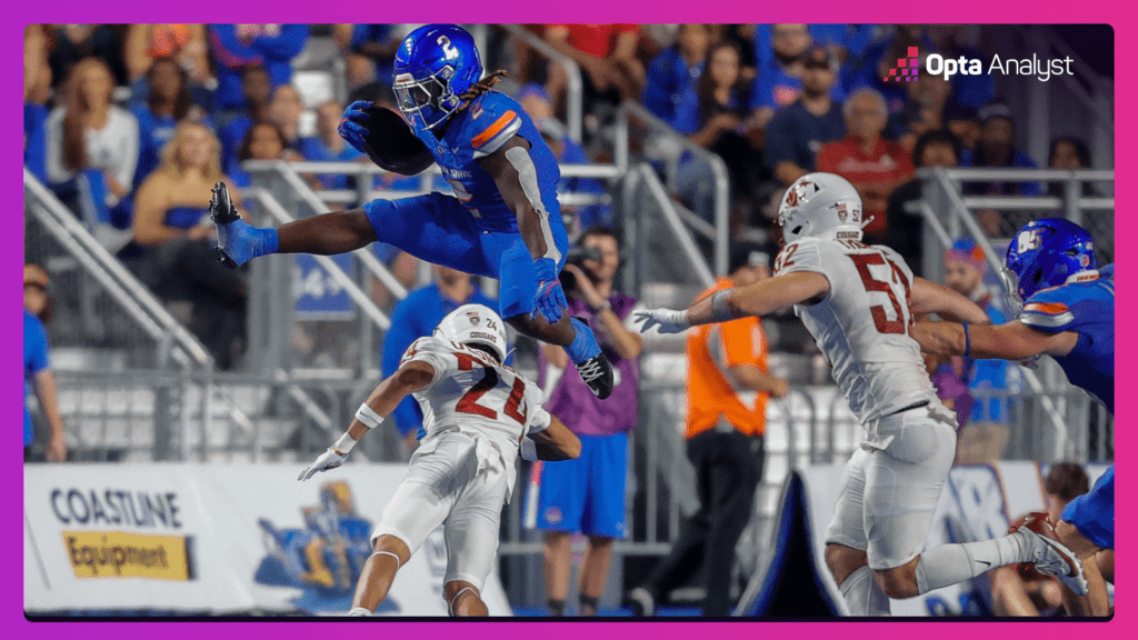 Is Ashton Jeanty the Next Barry Sanders? Boise State's Rushing Sensation on the Verge of History!