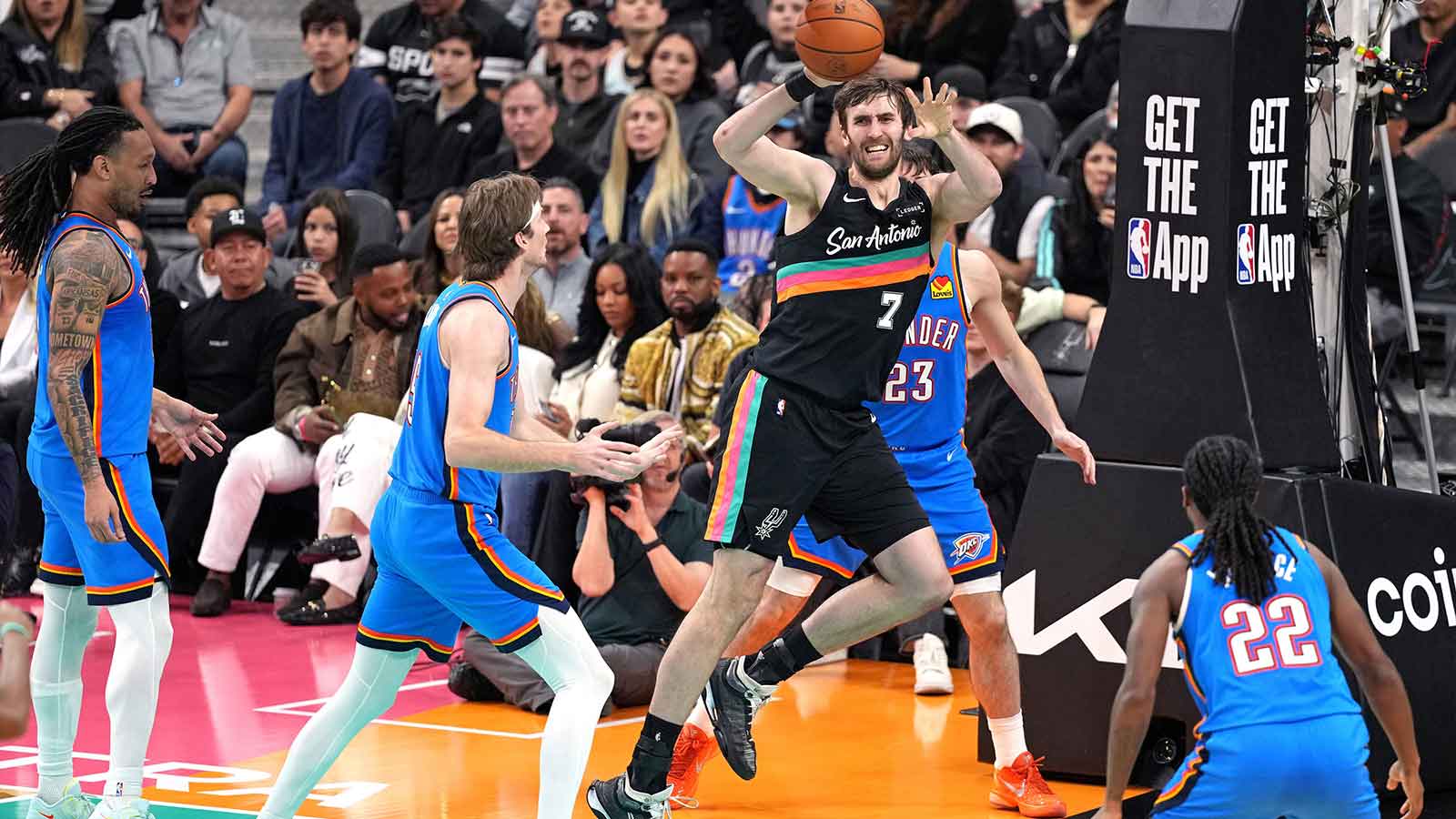 Spurs’ Luke Kornet Drops Unexpected Truth About Thunder’s Western Dominance — What He Said Will Shock Fans!