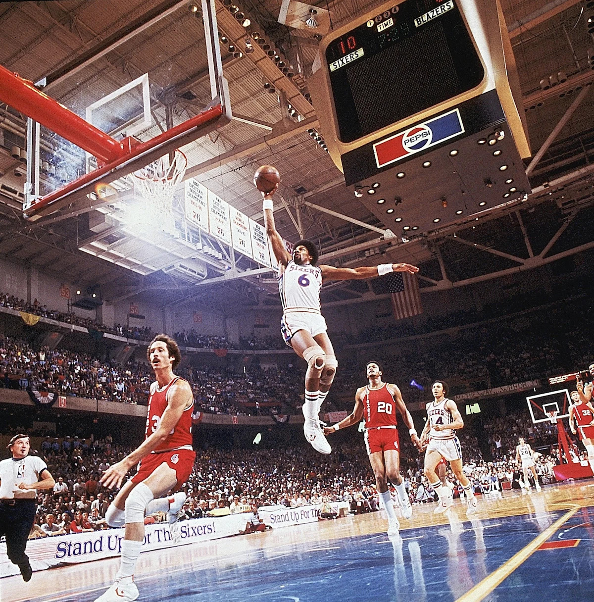 Unseen Footage Reveals Dr. J's Jaw-Dropping Dunk That Changed the 1977 NBA Finals Forever