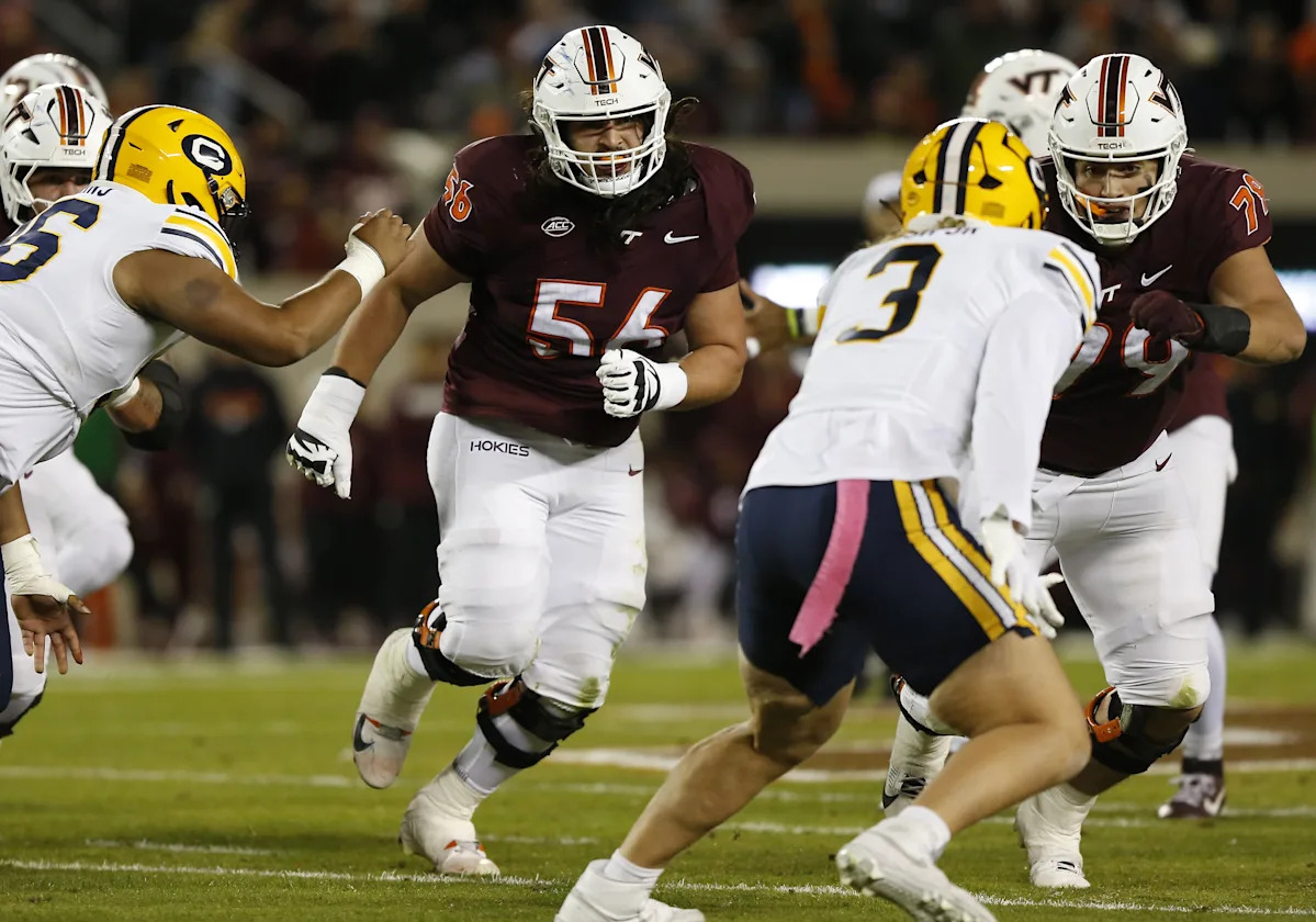 Virginia Tech’s Matt Moore Sees Unexpected Strength Emerging in Offensive Line – Could This Be a Game-Changer?