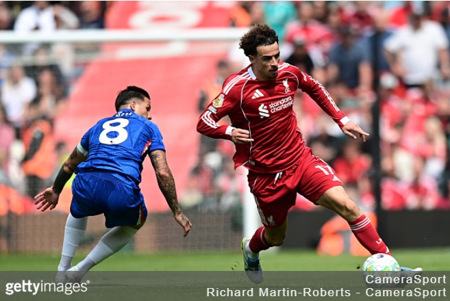 Enzo Fernandez's Stunning Free-Kick Denies Liverpool as Gravenberch Sparks Early Drama in 1-1 Clash