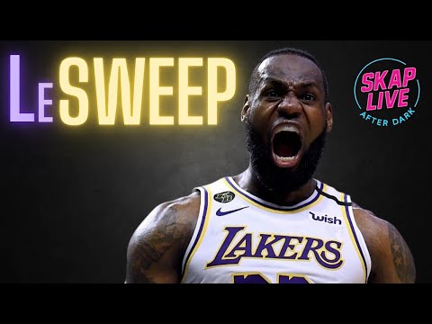 LeBron James Rides a Broom out of Another Postseason