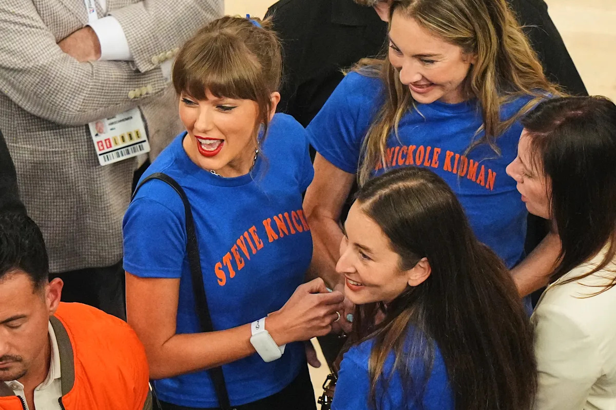 Taylor Swift’s Surprising Appearance at Spurs-Knicks NBA Finals Game 4 Sparks Speculation—What’s Really Behind the Star’s Madison Square Garden Visit?