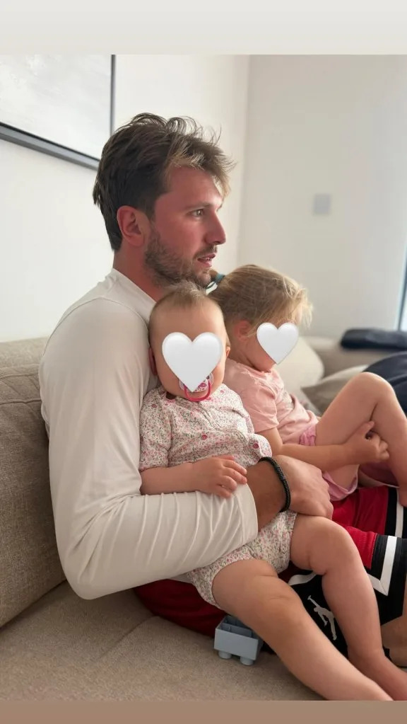 Luka Dončić Breaks Silence with Emotional Photos of Daughters Following Shocking Split from Anamaria Goltes