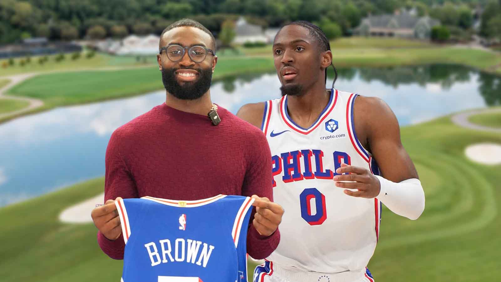 Jaylen Brown Admits Unexpected Golf Showdown with Tyrese Maxey Left Him Stunned—What Really Happened on the Green?