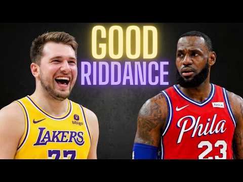 Luka Fires Shots at LeBron