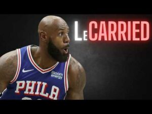 LeBron Carried in 76ers Debut